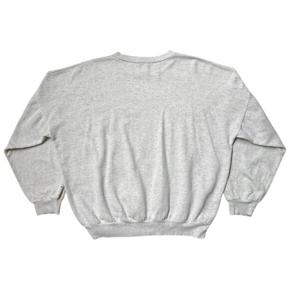 Vintage Smile if you Got Lucky Sweatshirt Crewneck Slogan Joke Distressed Boxy. - Picture 3 of 7